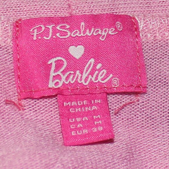 P.J. Salvage X Barbie™ Reloved Robe pink size Medium - Picture 7 of 9